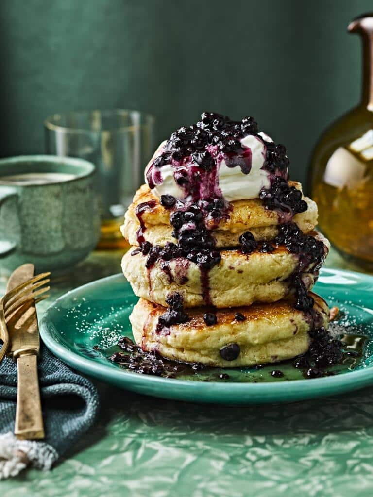 Mildreds-kitchen-toronto-blueberry-Buttermilk-Pancakes