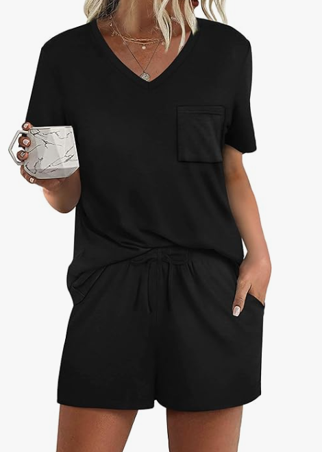 Short Sleeve Pajama Sets, $14.99
