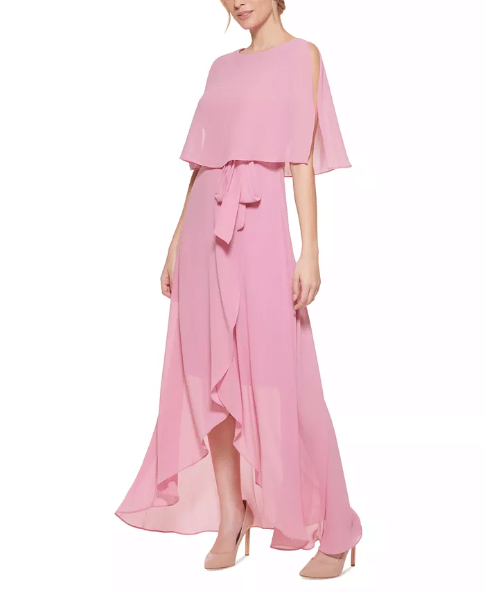 Women's Chiffon-Overlay Maxi Dress $119