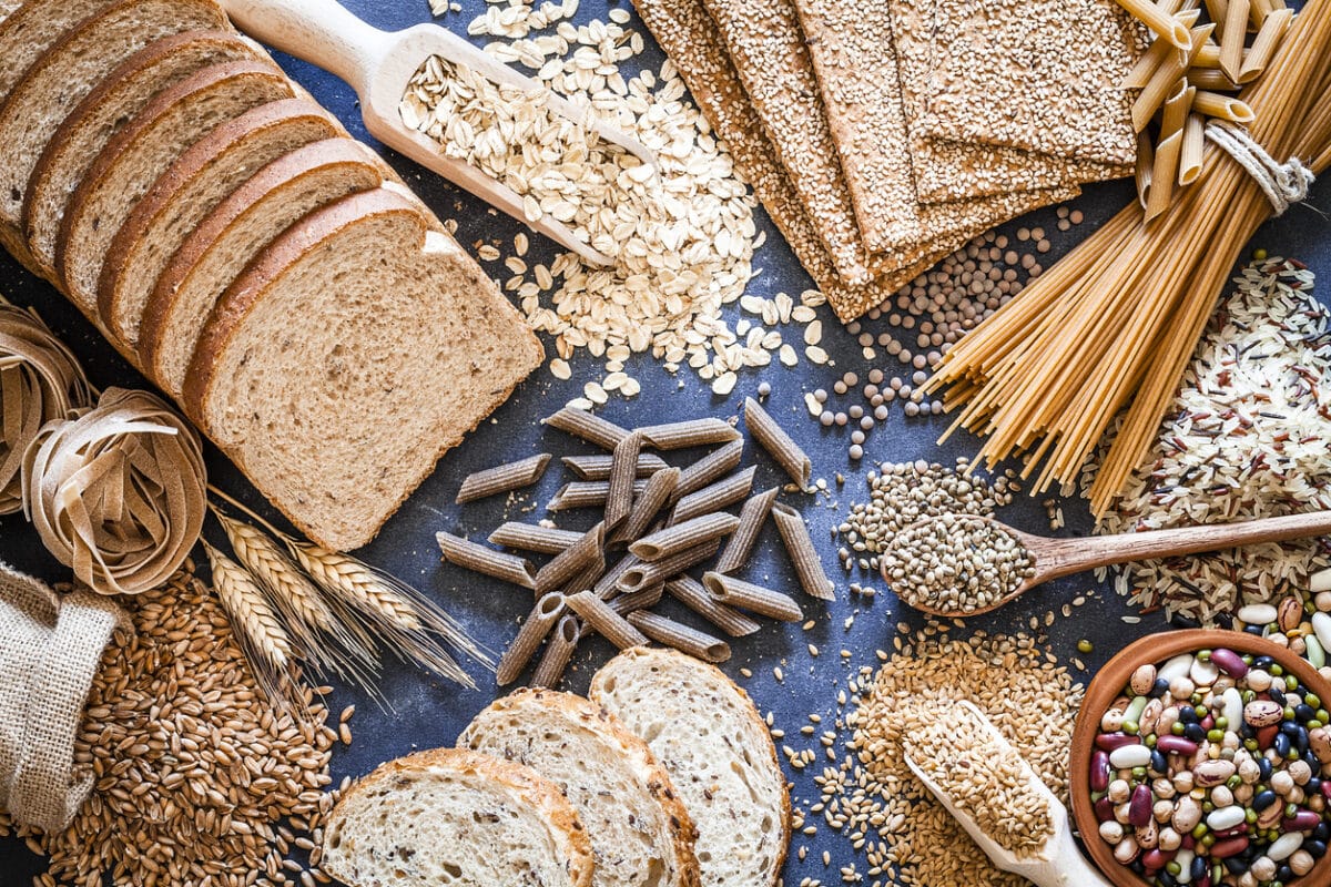 Breads, cereals, grains, pastas
