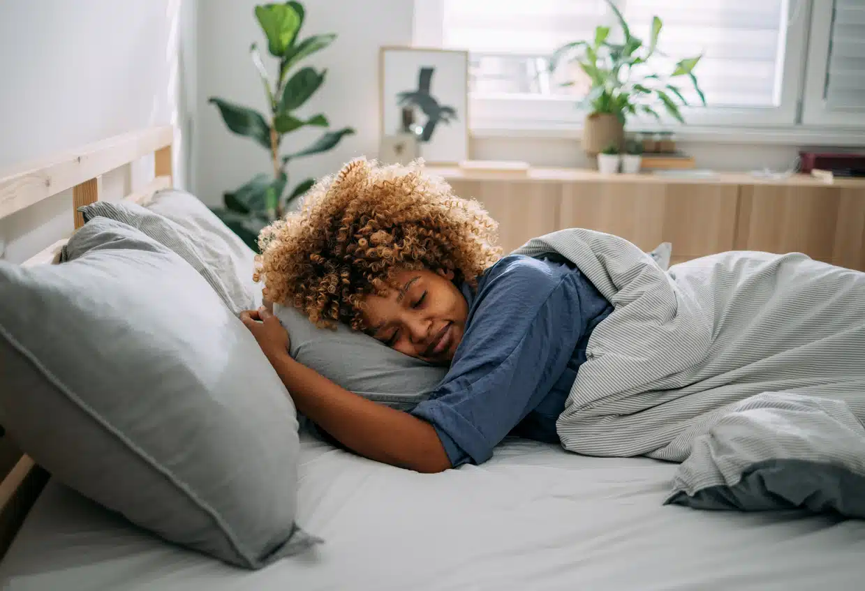 Woman sleeping