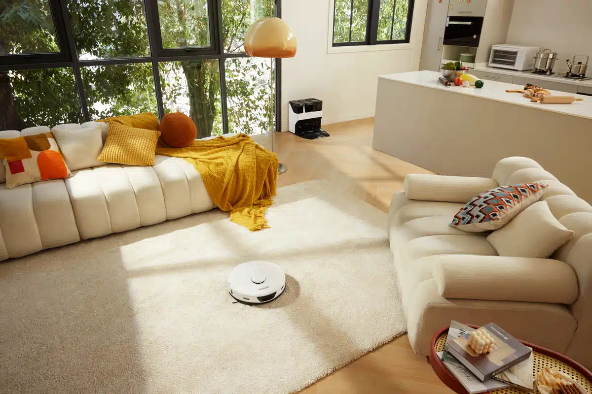 Roborock on carpet or rug