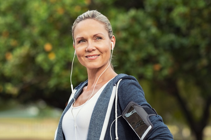 Ways to jump-start your health; fit woman; woman running; woman exercising