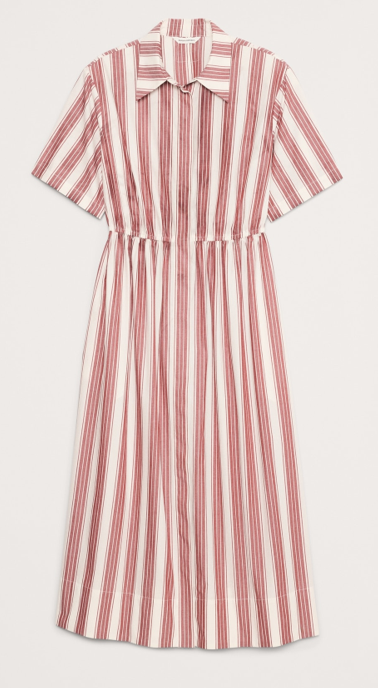 Banana Republic Cotton Poplin Open-Back Shirt Dress (4 colors), $160