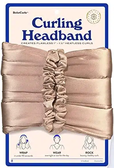Curling headband
