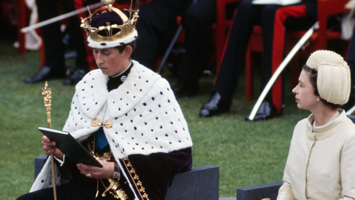 Investiture of the Prince of Wales BBC
