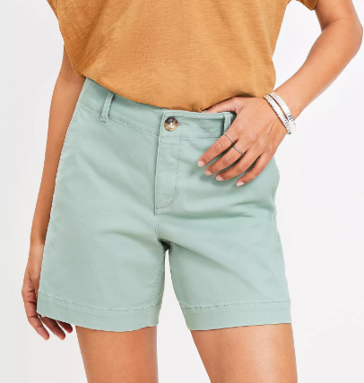 Loft Monroe Chino Shorts (4 colors), $29.97 (was $49.95)
