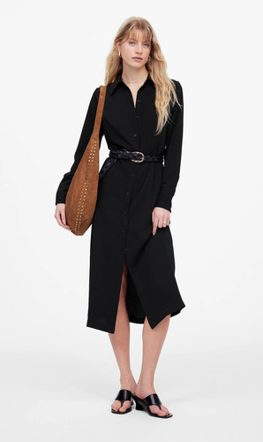 Madewell Button-Up Midi Shirtdress