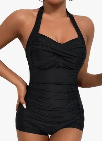 Mestuming Halter One Piece (20 colors), 32.99