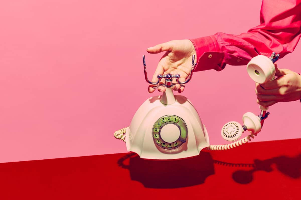 Old time phone
