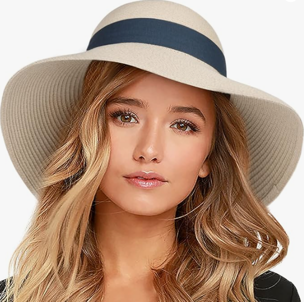 Straw Hat UV UPF 80+ Foldable (8 colors), $24.29