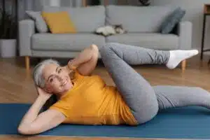 bicycle situps