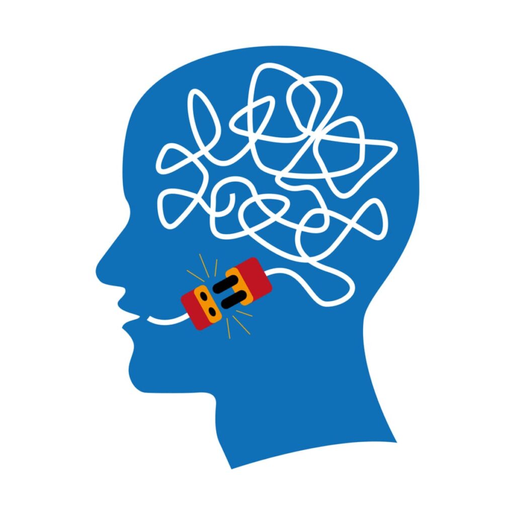mouth brain connection in aphasia