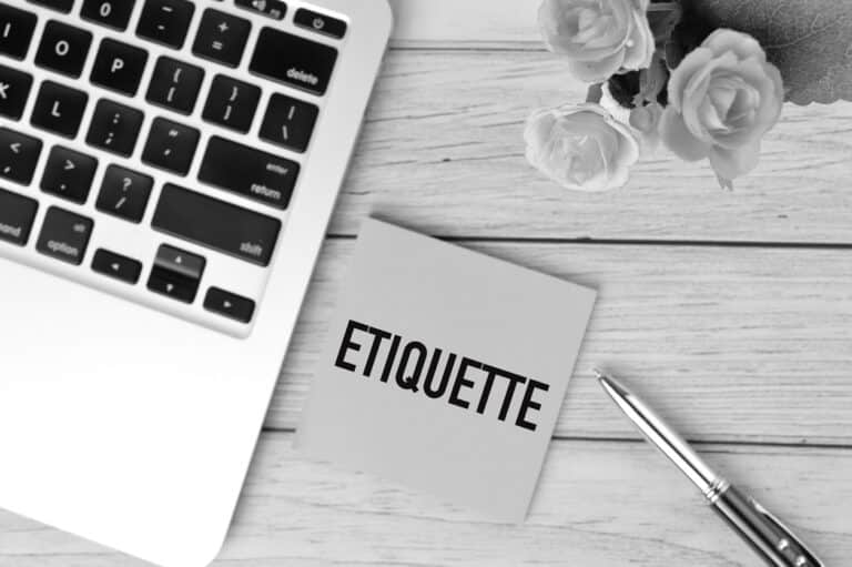 Technical etiquette