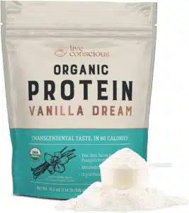 Live Conscious Organic Pea Protein Powder, $42.99