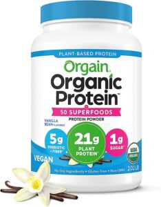 Orgain Organic Vegan Protein Powder, $28.40