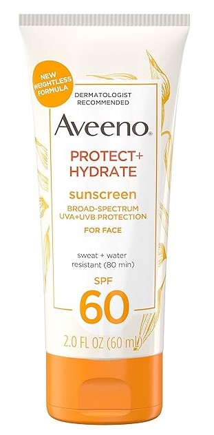 Aveeno Protect + Hydrate Moisturizing Face Sunscreen Lotion