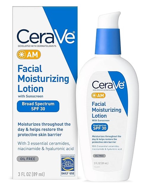 CeraVe AM Facial Moisturizing Lotion with SPF 30