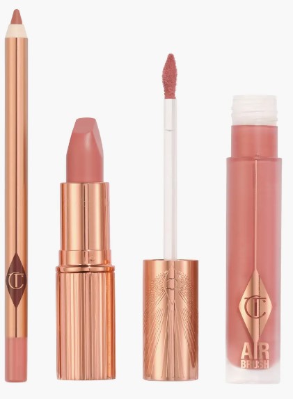 Charlotte Tilbury Pillow Talk Lip Kit $95 Value Sale $65