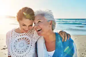 Mother daughter road trip ideas at the beach