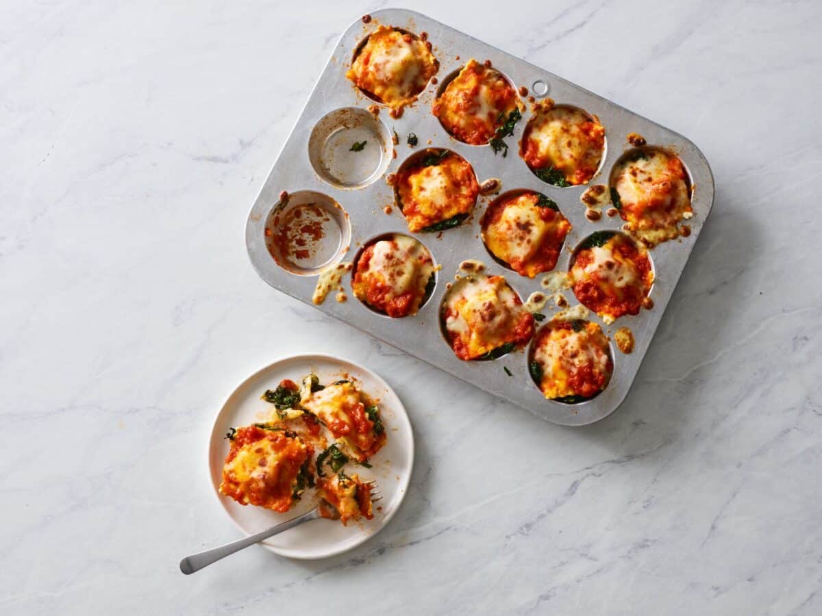 ravioli lasagna cups weightwatchers recipe