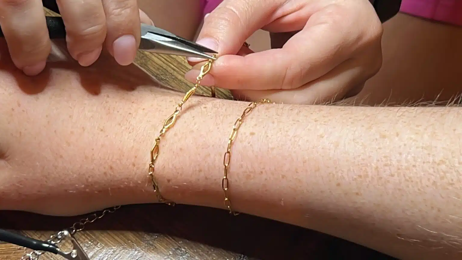 Permanent jewlery 1