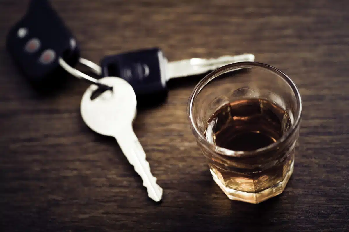 Whiskey and keys, drinking and driving, drunk driving