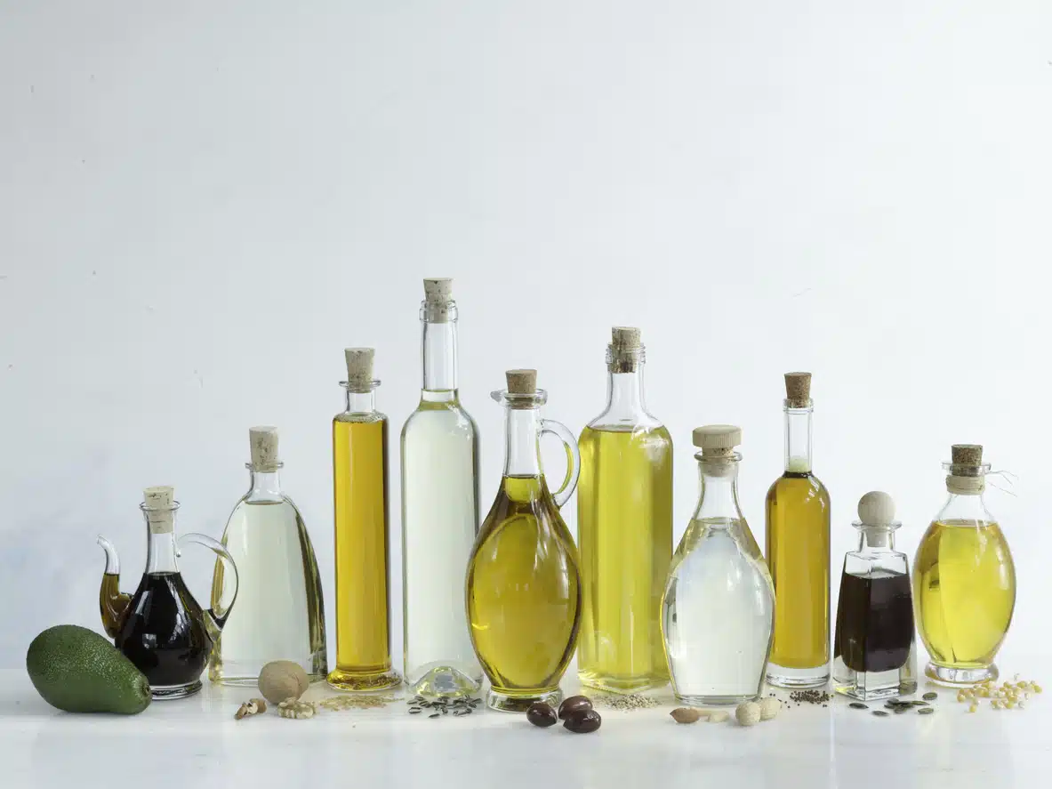 Various cooking oils