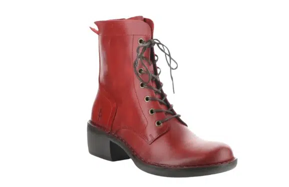 Fly London Milu Lace-Up Leather Boot