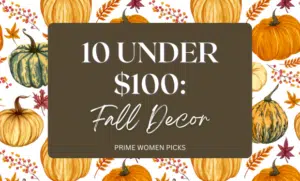 10 Under $100 Fall Decor