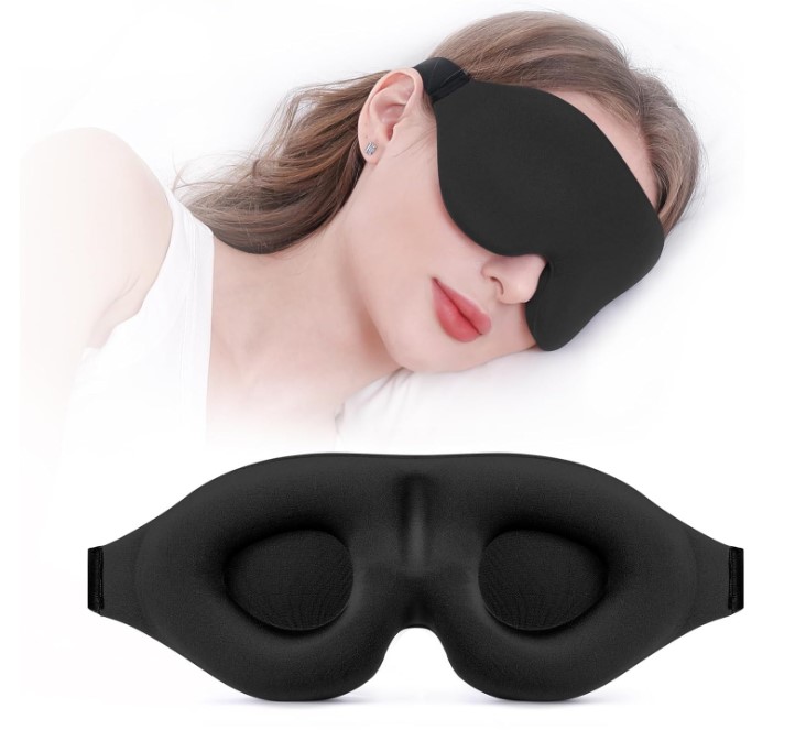 Complete Light Blocking 3D Sleeping Eye Mask, $12.99