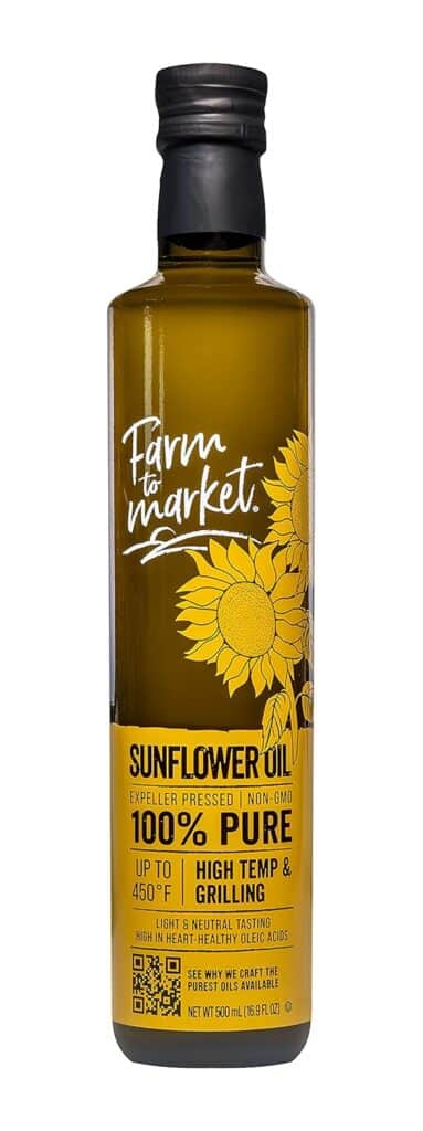 Farm to Market Sunflower Oil, $10.99