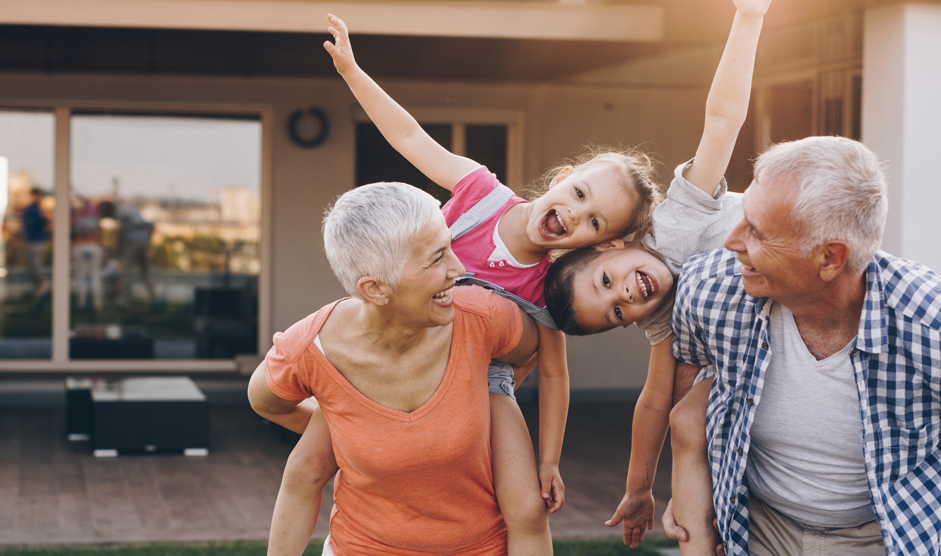 Grandparents and grandkids; Grandparent's day