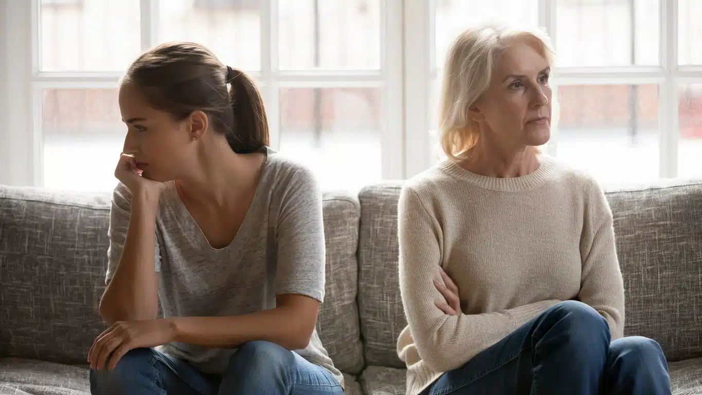 Mother and daughter disagreement
