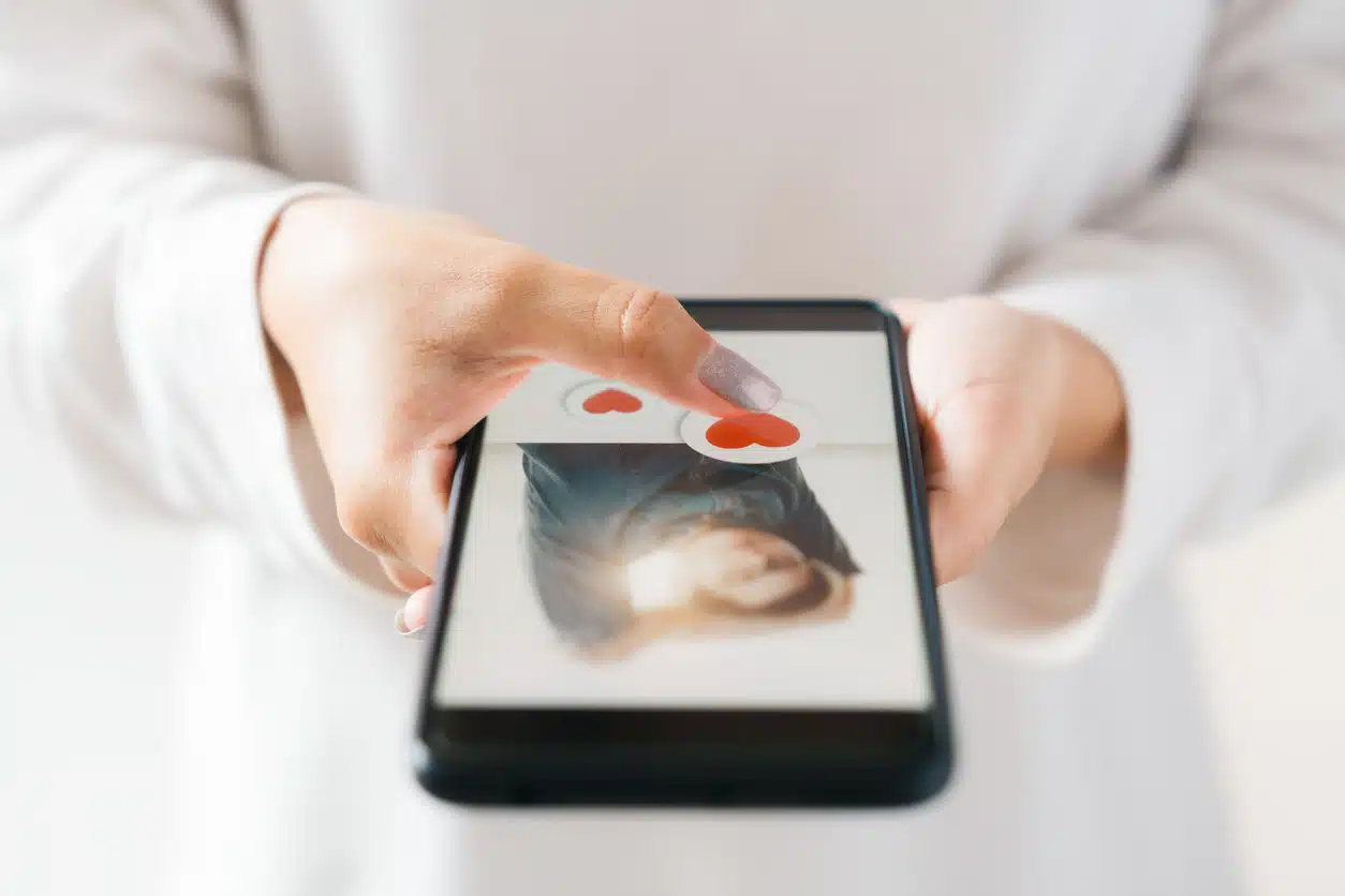Finding love on a dating app