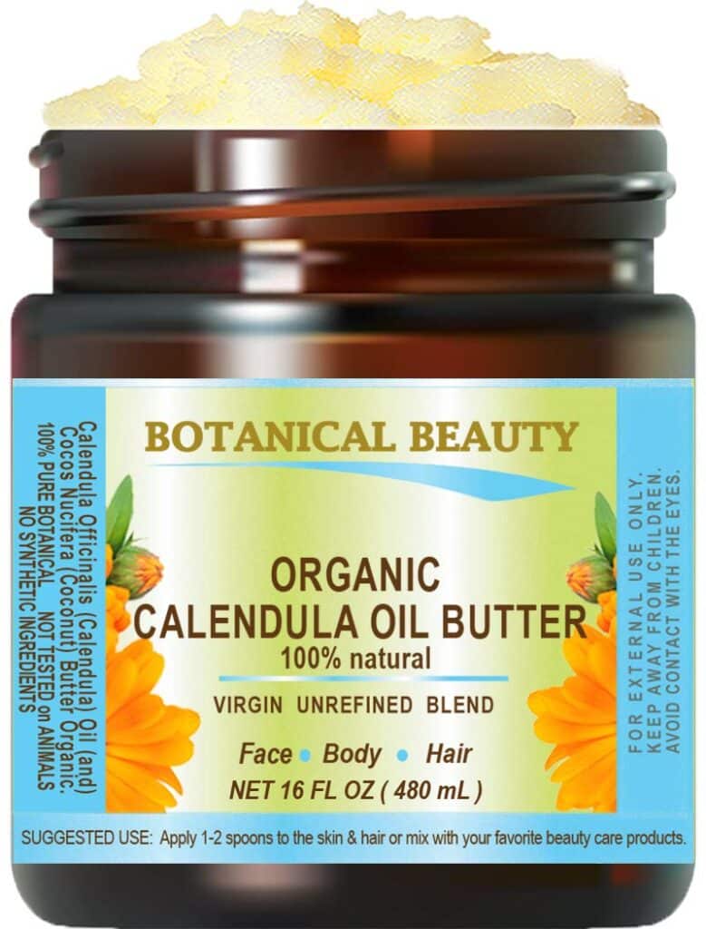 Botanical Beauty Organic Calendula Oil Butter