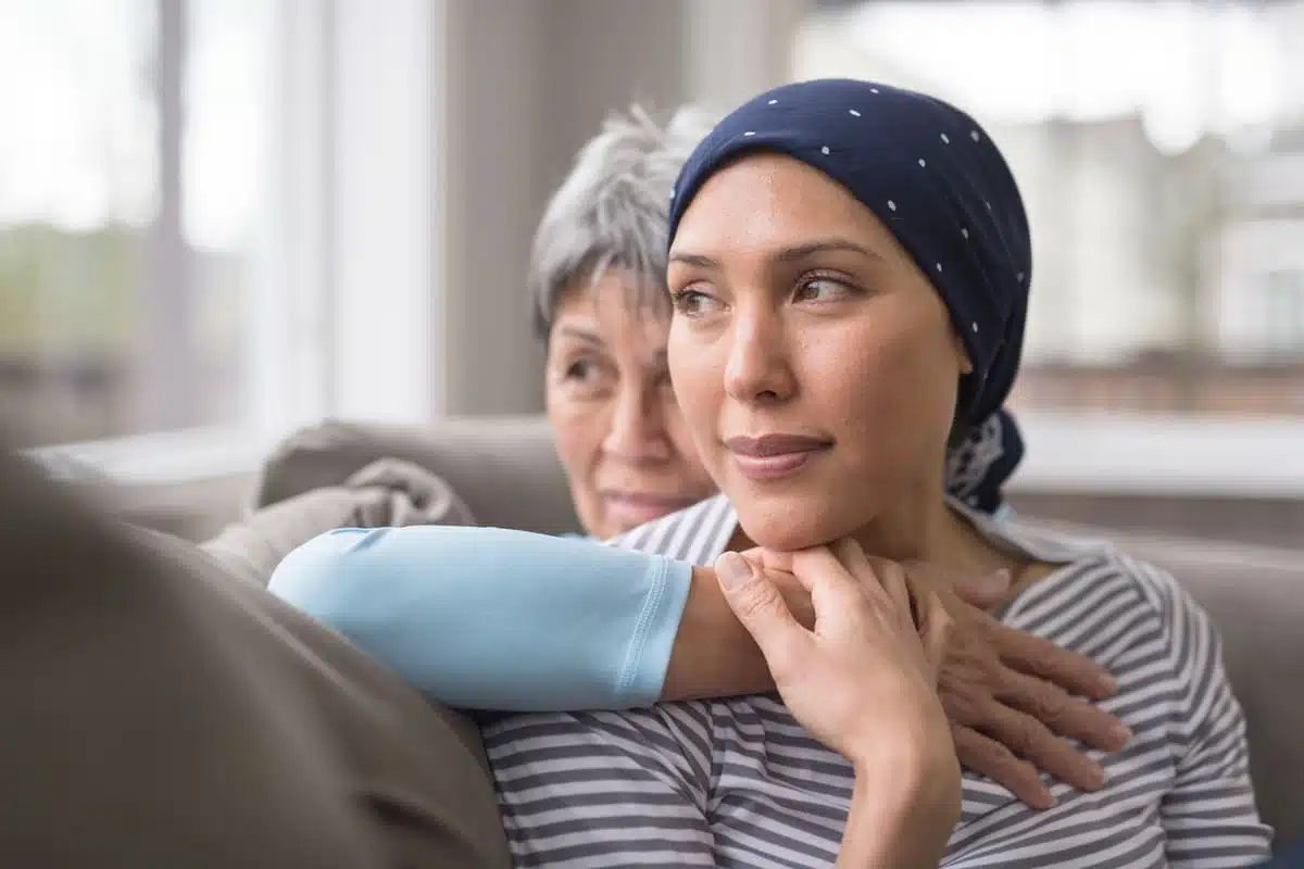 Breast cancer support hug