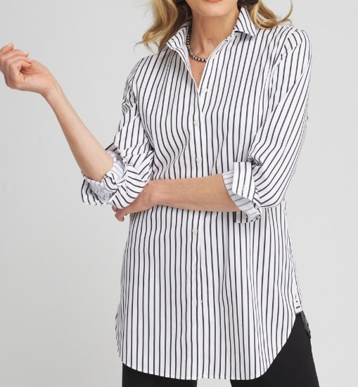 Chico's No Iron™ Stripe Tunic, $99 (was $41.99)