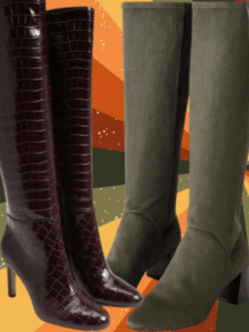 Kick Up Your Fall Fashion with Fabulous Knee-High Boots Poster Image