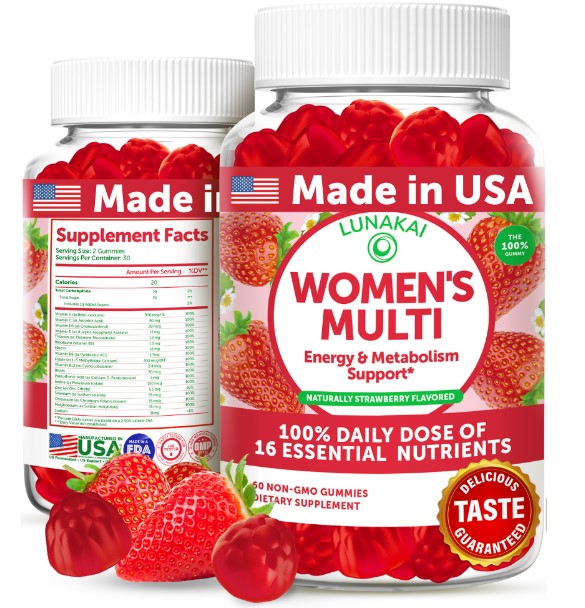Lunakai’s Women’s Multivitamin Gummies, $119.93