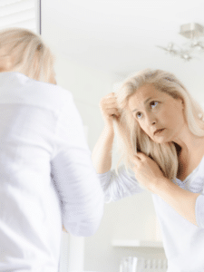 Natural Remedies for Hair Loss after Menopause Poster Image