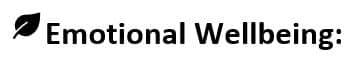 emotional wellbeing