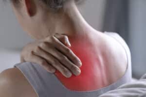 Neck or shoulder pain, fibromyalgia