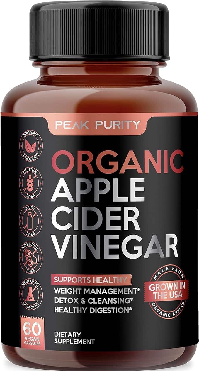 Organic Raw Apple Cider Vinegar Pills