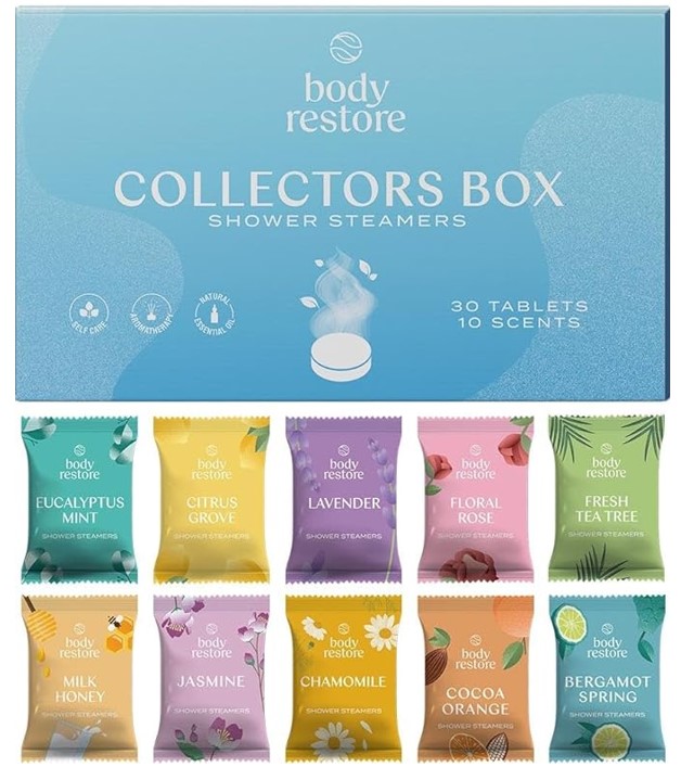 Body Restore Shower Steamers Aromatherapy (30 pack), $69.99