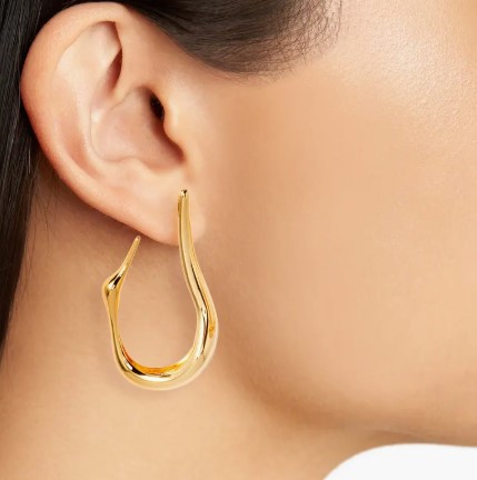 Jenny Bird Collette Hoops, $138