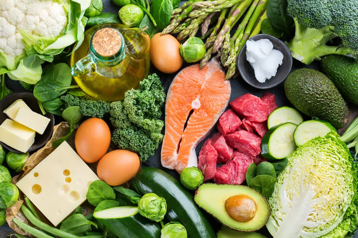 Keto diet, healthy foods, healthy eating