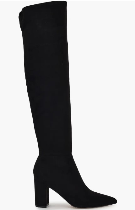 Nine West Miykah Pointed Toe Over the Knee Boot (2 colors), $169