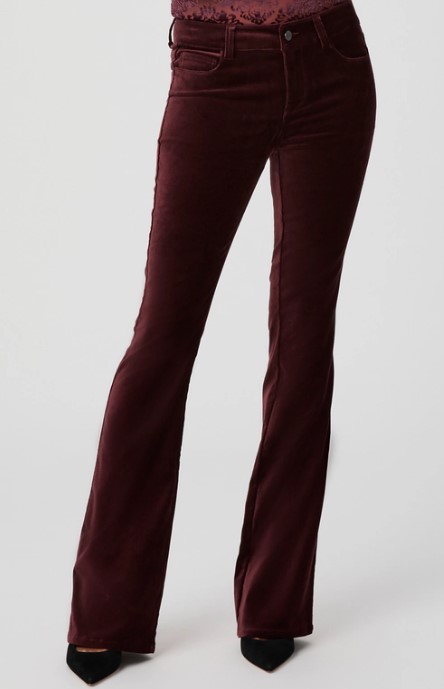 Paige Laurel Canyon Bootcut Pant, $269