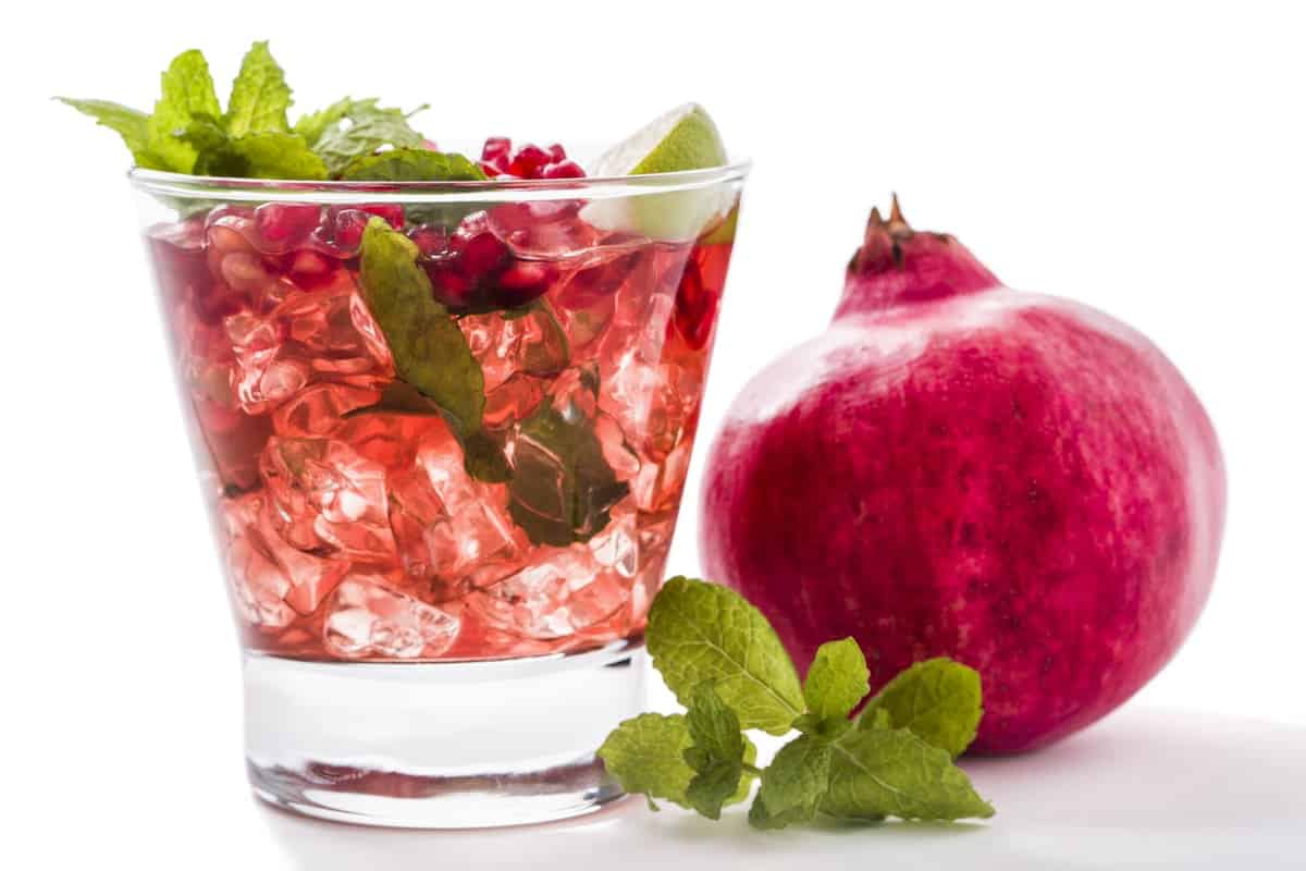 Pomegranate Ginger Fizz
